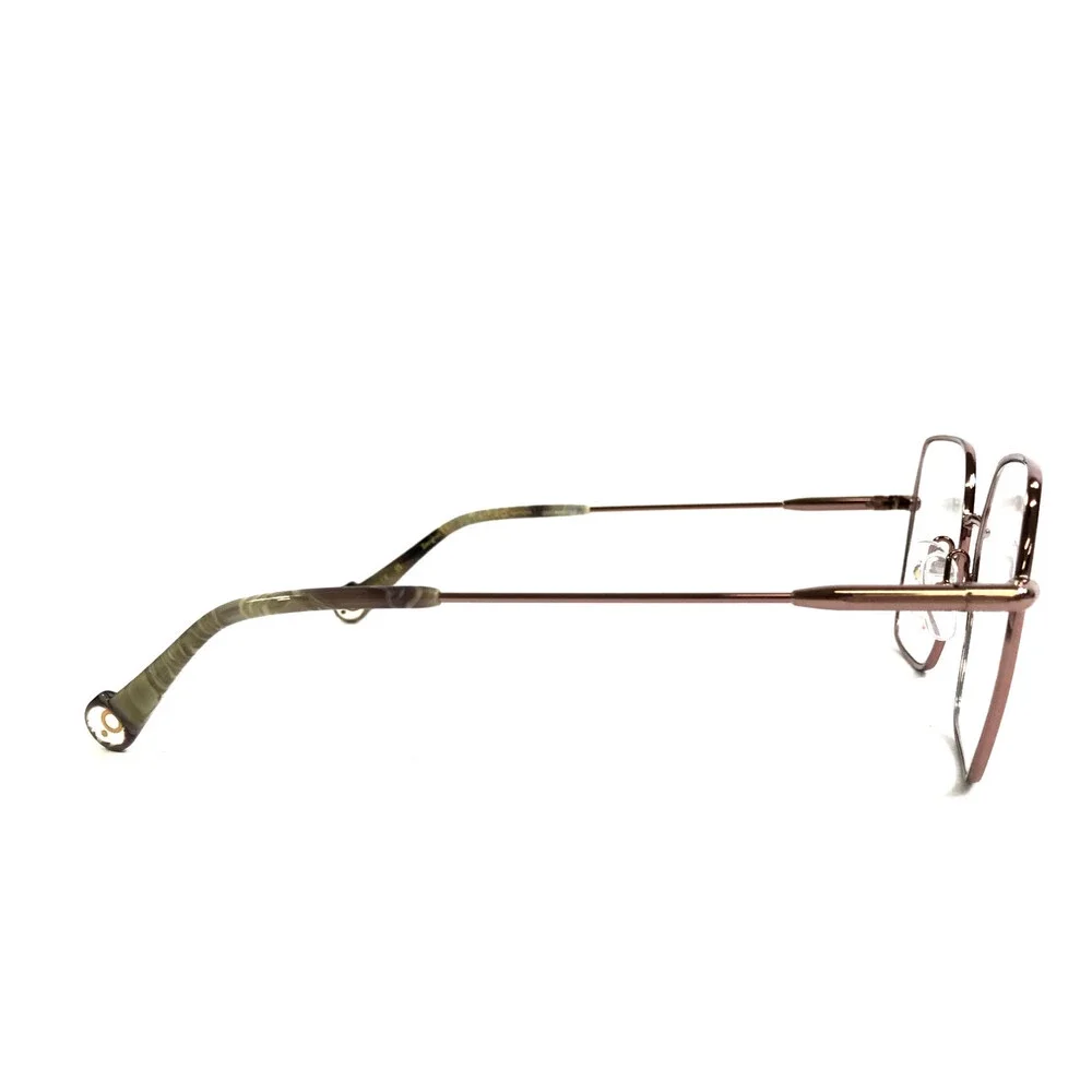 Etnia Barcelona Eyeglasses Frames AGORA PG Pink Gold Rose Gold Square 53-19-140